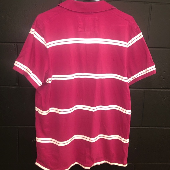 💙 American Eagle Striped Polo - Picture 3 of 3